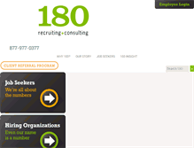Tablet Screenshot of 180.us.com